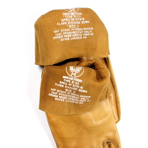 USAAF B3-A leather flight gloves - Size 11