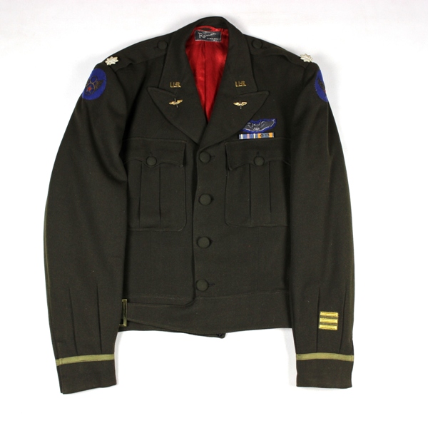 Scarce USAAF British Made 'red lining' officer dress jacket