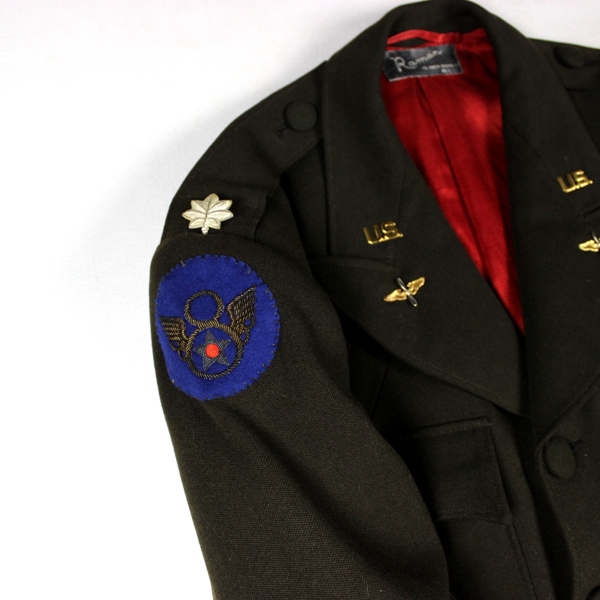 Scarce USAAF British Made 'red lining' officer dress jacket