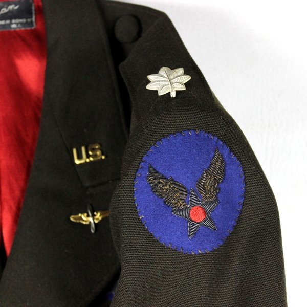 Scarce USAAF British Made 'red lining' officer dress jacket