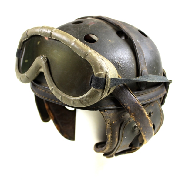 M1938 Tanker helmet w/ 1021 GP goggles