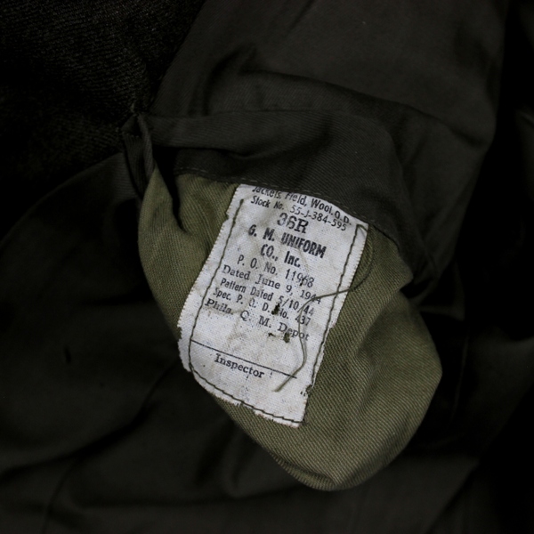 Enlisted man 'Ike' dress jacket - Airborne Troop Carrier