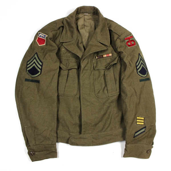 Enlisted man Ike dress jacket - 90th ID / 76th ID