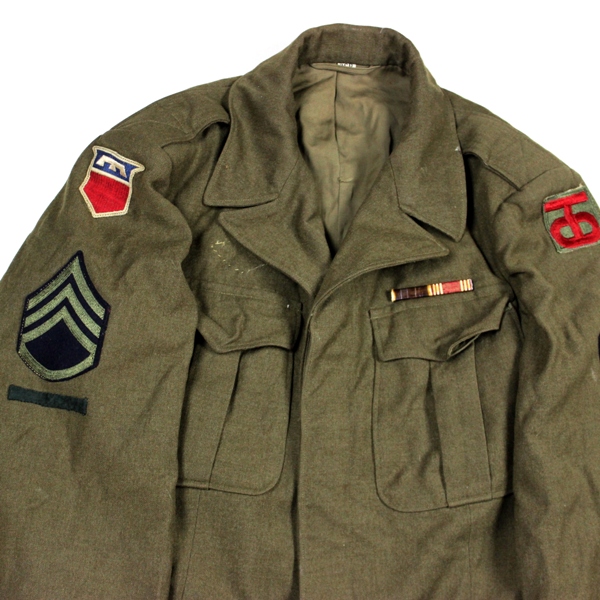 Enlisted man Ike dress jacket - 90th ID / 76th ID