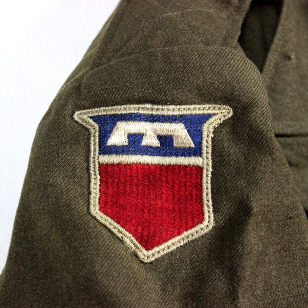 Enlisted man Ike dress jacket - 90th ID / 76th ID