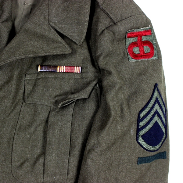 Enlisted man Ike dress jacket - 90th ID / 76th ID