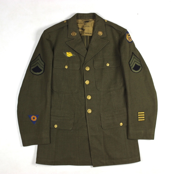 Enlisted man dress jacket - 351st BG / 510th BS / 8th AF