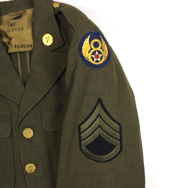 Enlisted man dress jacket - 351st BG / 510th BS / 8th AF