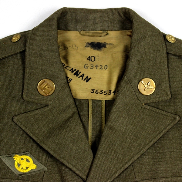 Enlisted man dress jacket - 351st BG / 510th BS / 8th AF