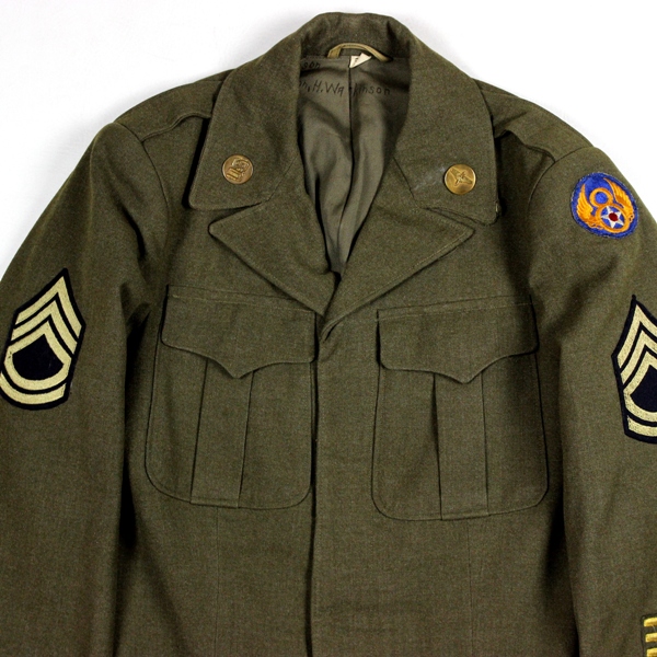 Enlisted man Ike dress jacket - 78th FG / 8th AF