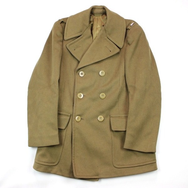 44th Collectors Avenue - USAAF 1st Lieutenant overcoat - Nice taupe color!