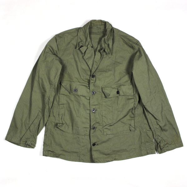 44th Collectors Avenue - US Navy HBT fatigue jacket - 38R Mint